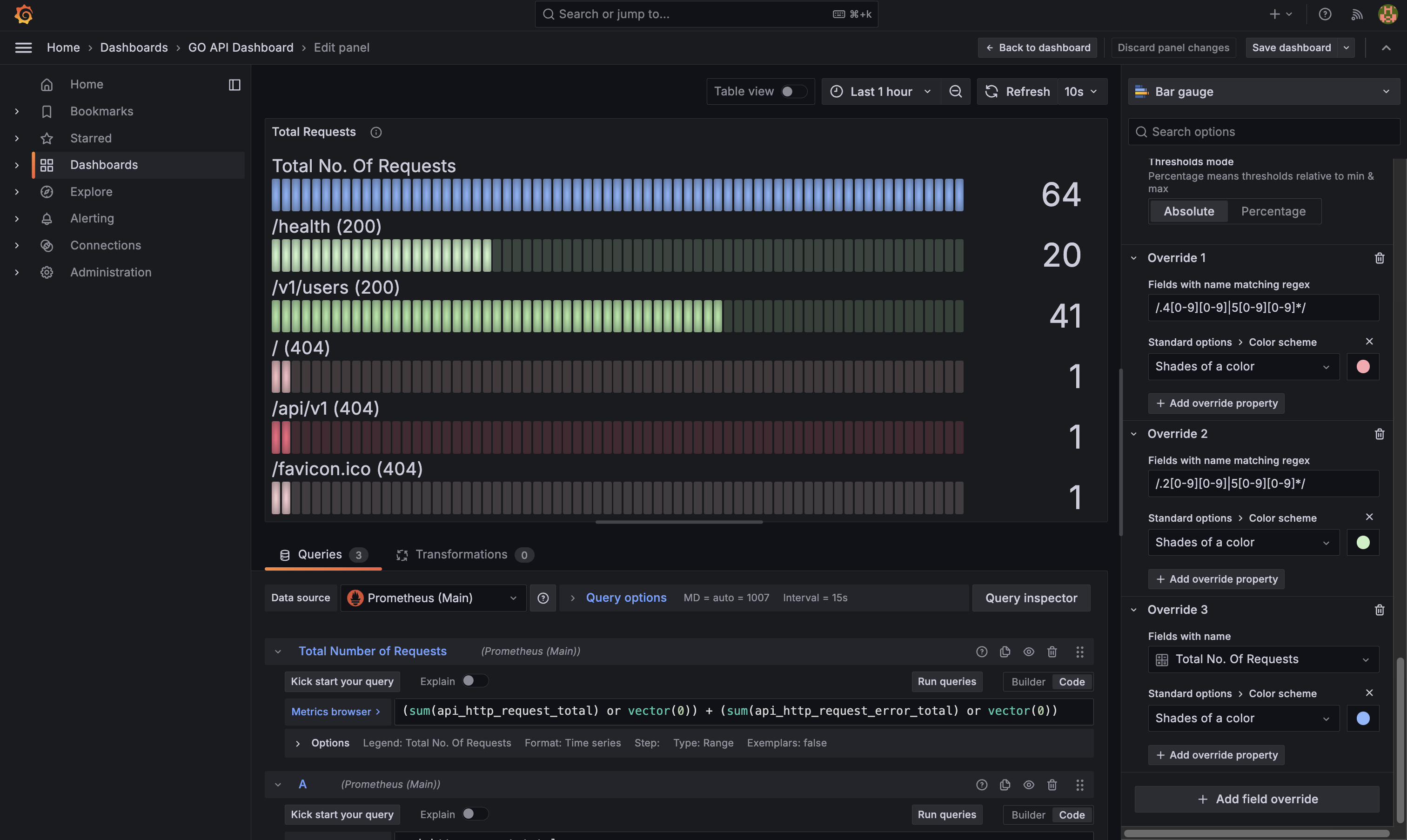 带有指定选项的可选设置屏幕。